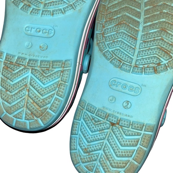 Crocs Bayaband butterfly Girl Printed crocs girls youth 2 j2 clogs - Picture 5 of 5